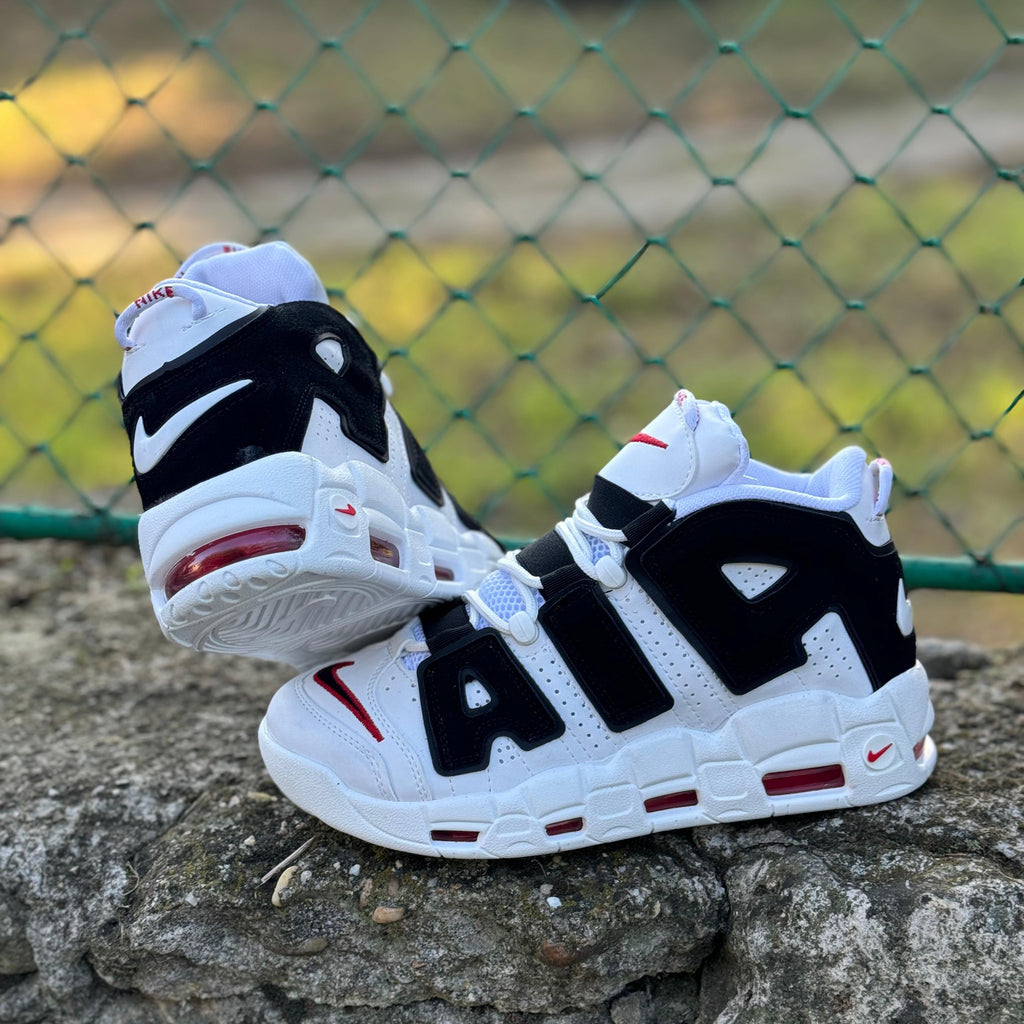 AIR MORE UPTEMPO Alb-Negru R