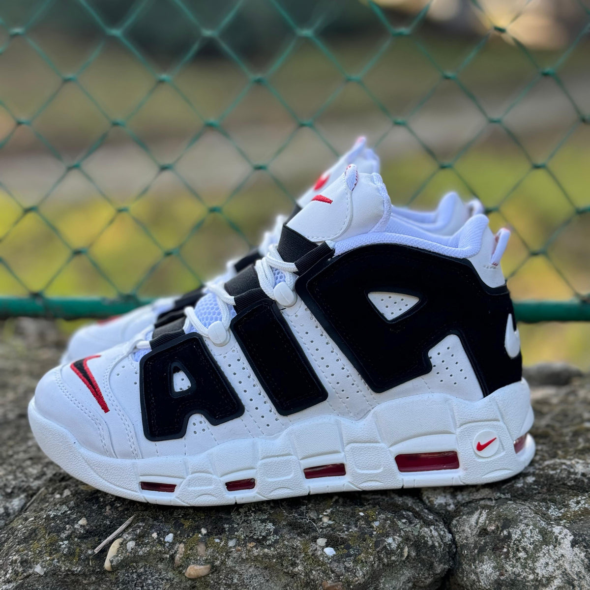 AIR MORE UPTEMPO Alb-Negru R