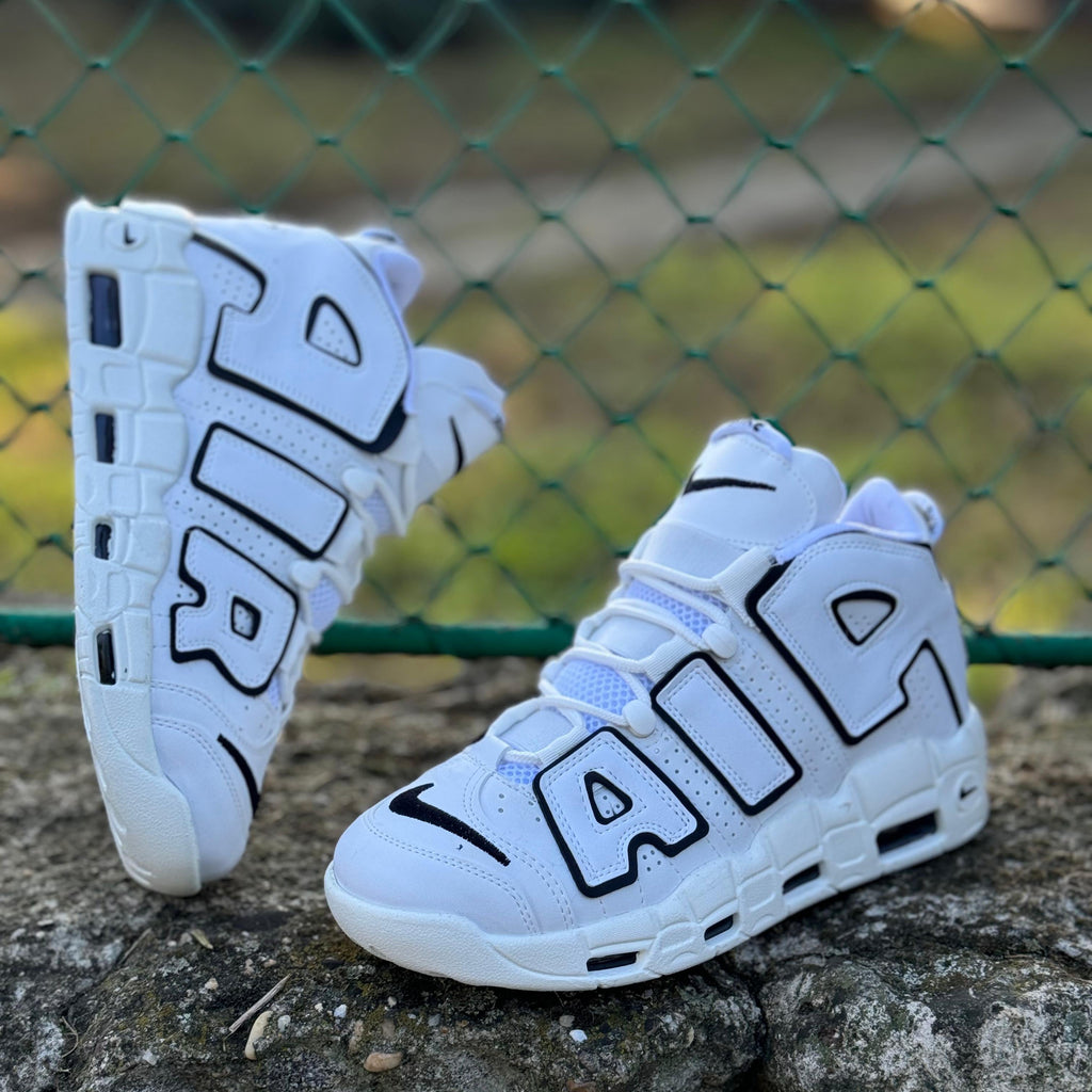 AIR MORE UPTEMPO Alb-Negru C.