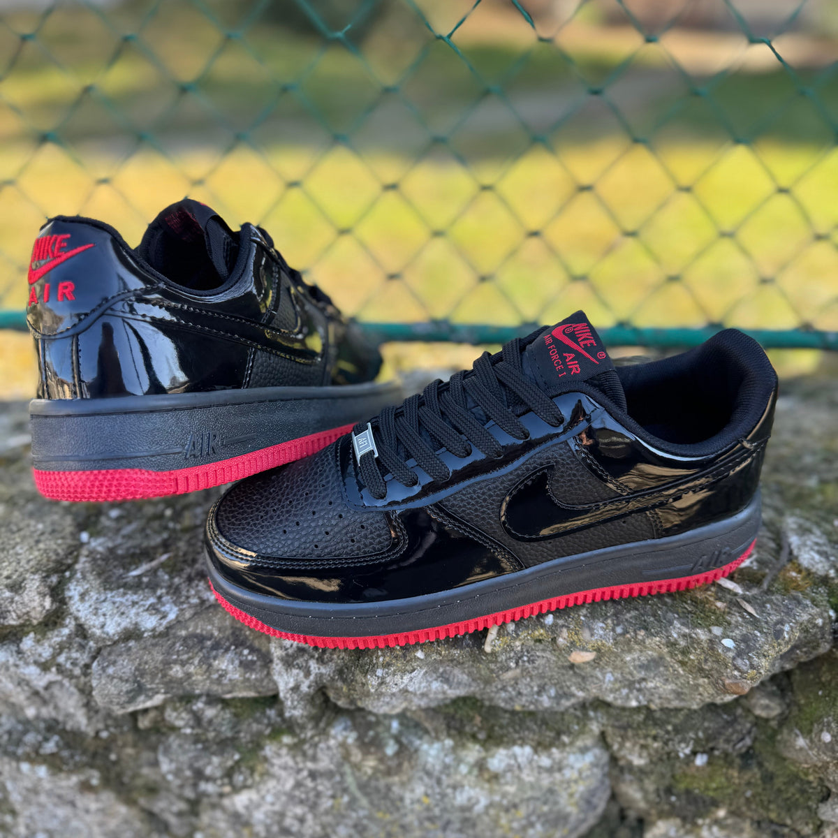 AF1 Line Negru-Rosu.