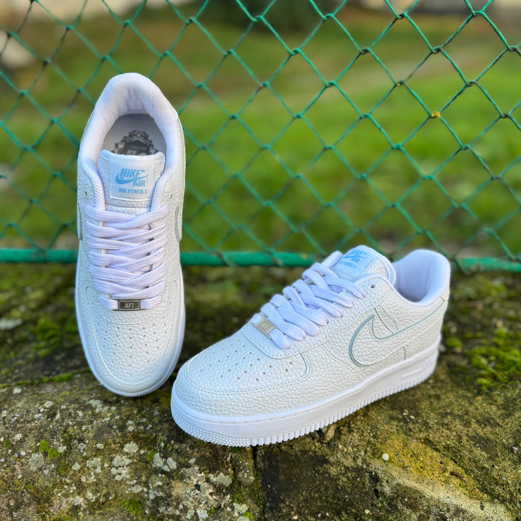 AF1 Low Fly Alb/Bleu
