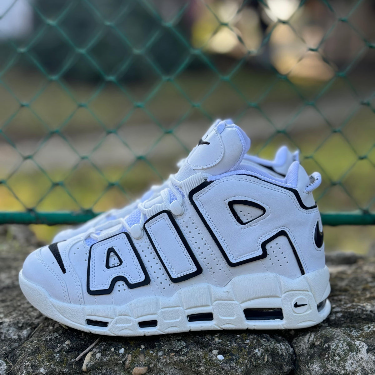 AIR MORE UPTEMPO Alb-Negru C.