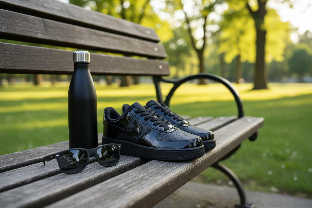 AF1 Line Negru Lucios