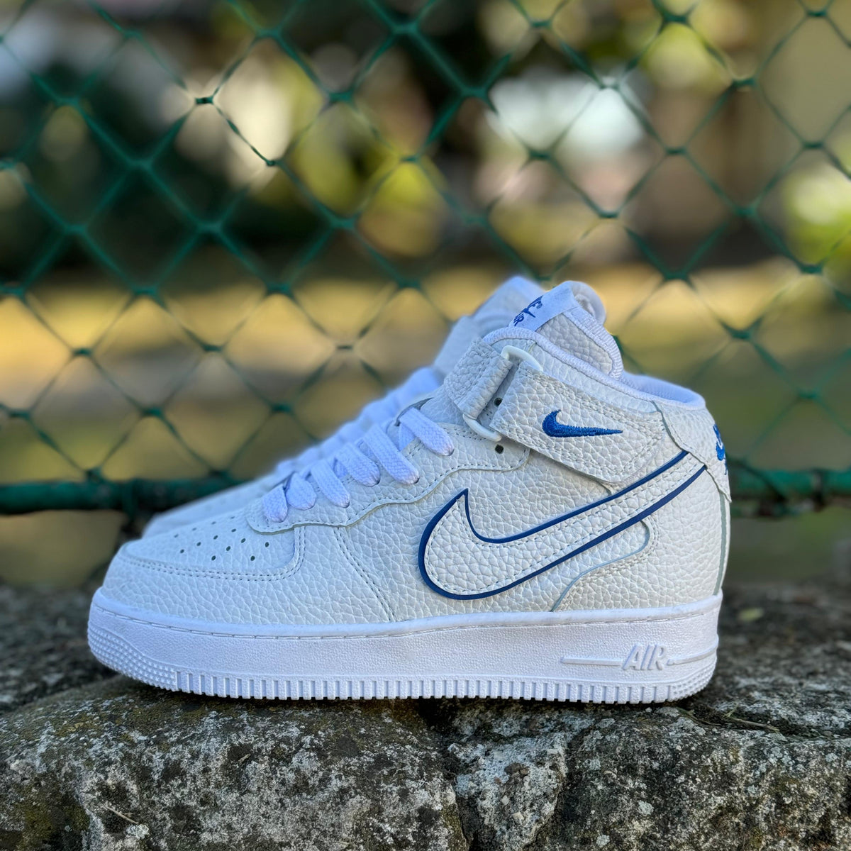 AF1 LINE Fly High Alb-Albastru