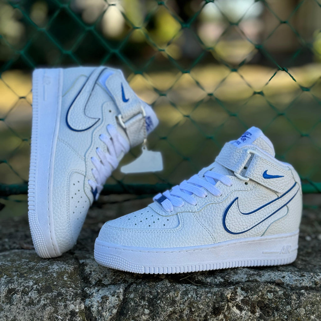 AF1 LINE Fly High Alb-Albastru