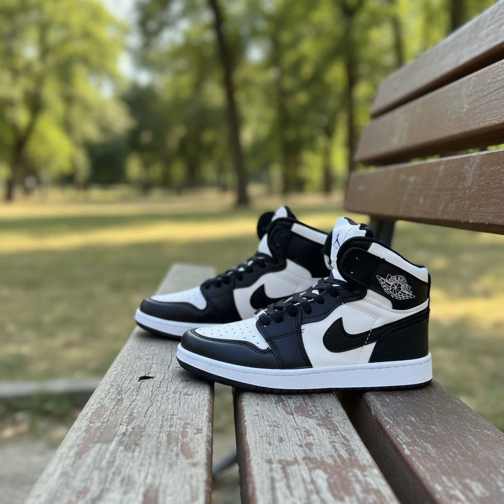 JRDN High Negru-Alb