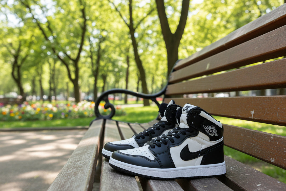 JRDN High Negru-Alb