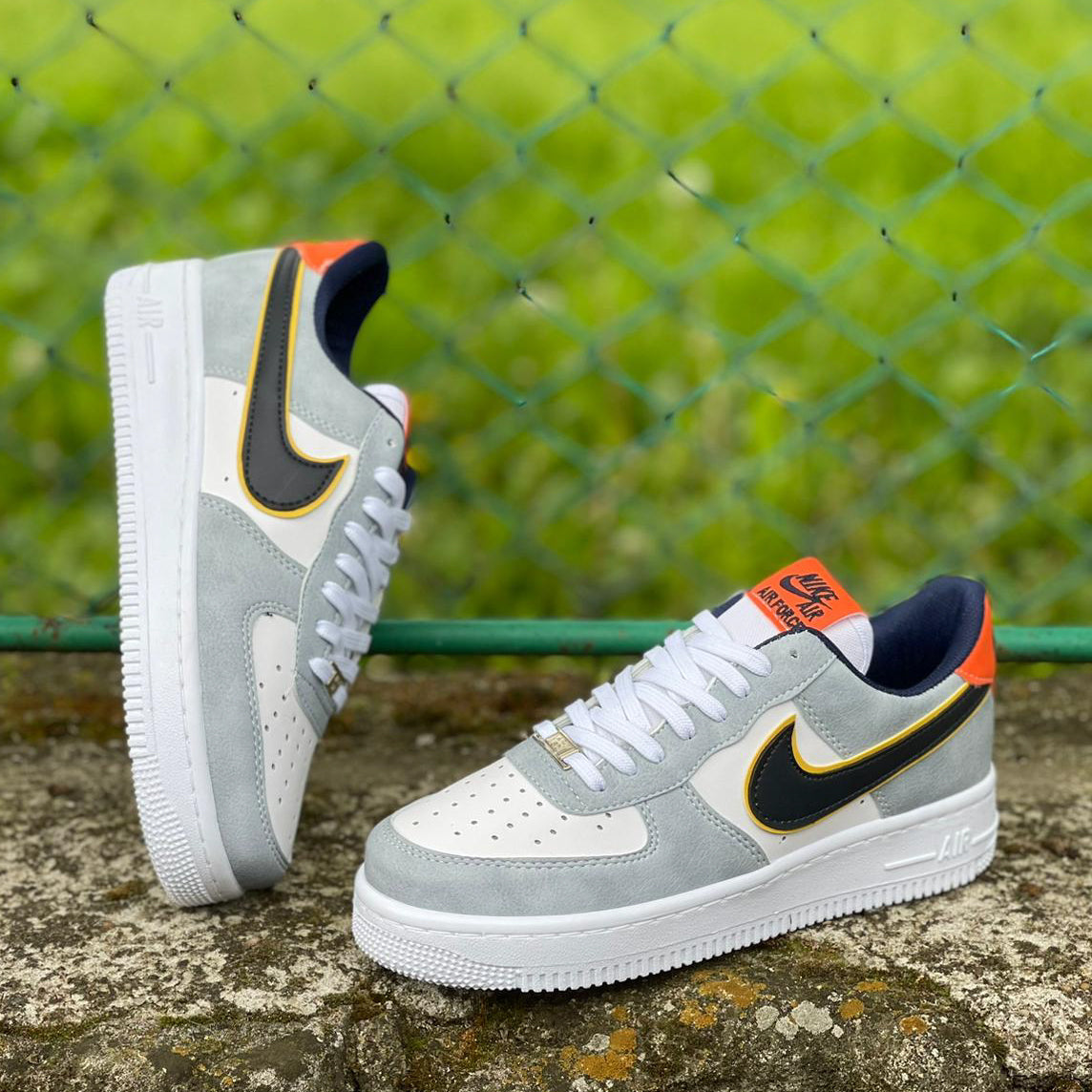 AF1 LINE Gri-Negru.