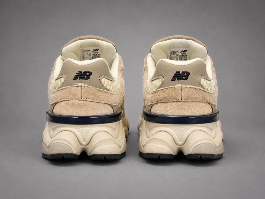 Sneakers Damă Beige & Cream – Design Urban Modern, Accente Negre și Talpă Confortabilă cu Absorbție a Șocurilor