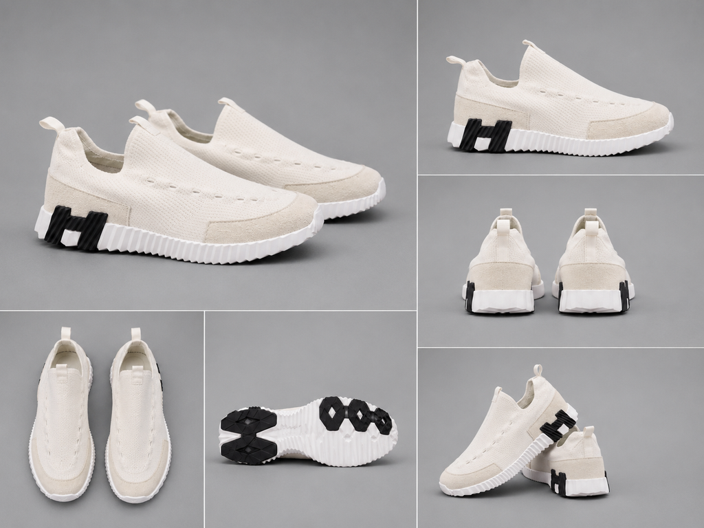 Pantofi Casual Bărbați Slip-On Crem, Confort Premium,